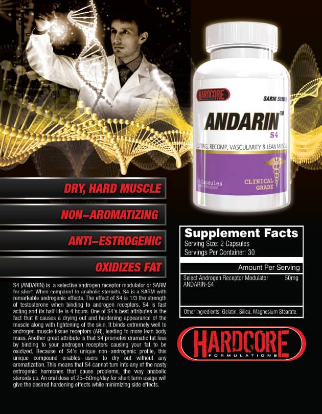 ANDARIN by Hardcore Formulations