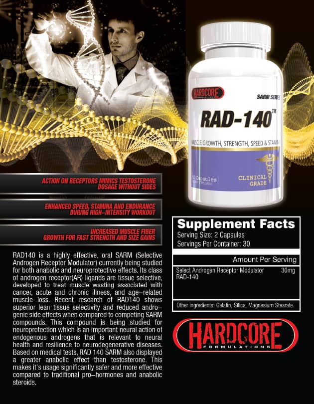 RAD-140 by Hardcore Formulations