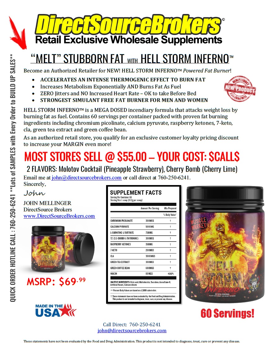 Muscle Market HELL STORM INFERNO
